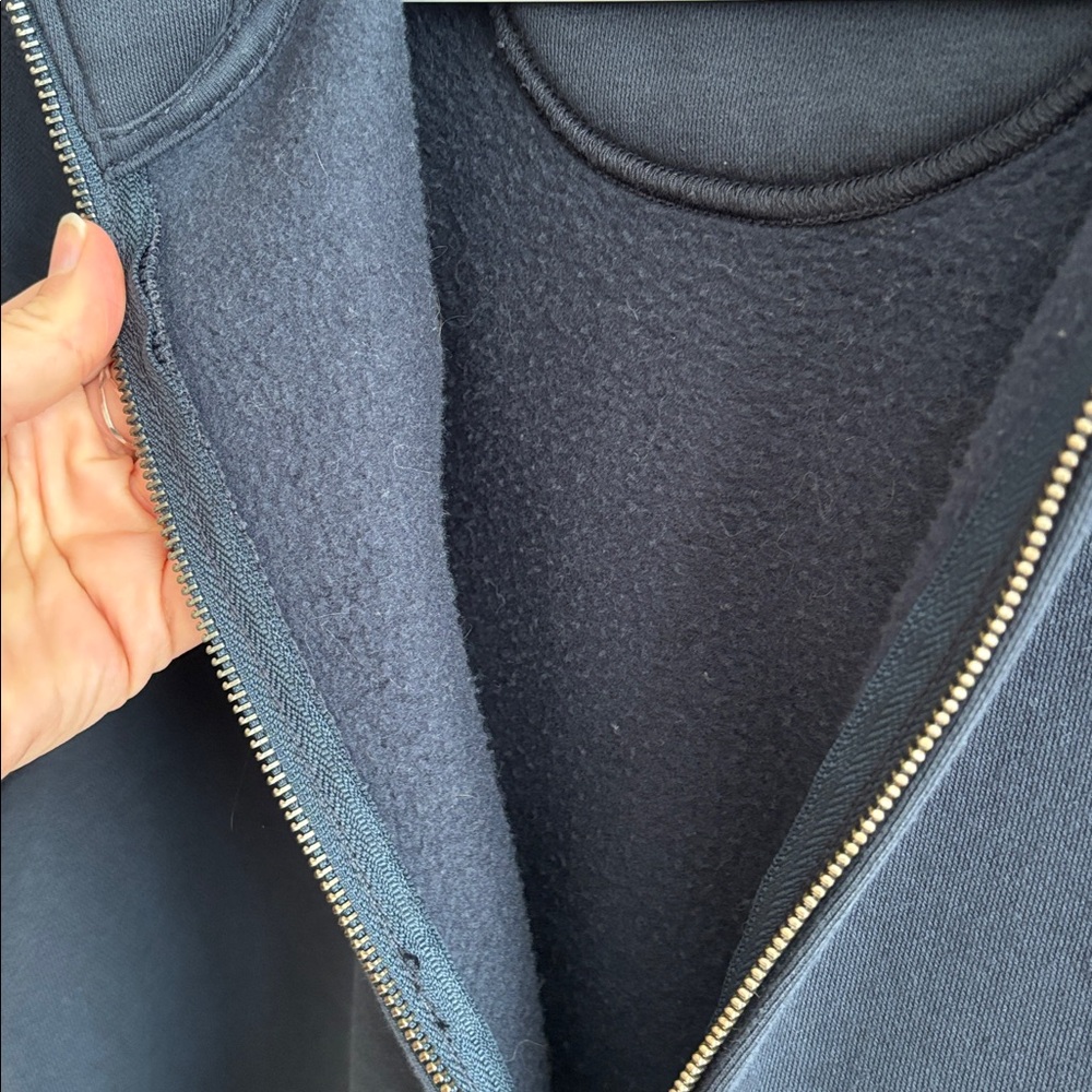 Carhartt Navy Full-Zip Hoodie - Picture 2 of 3